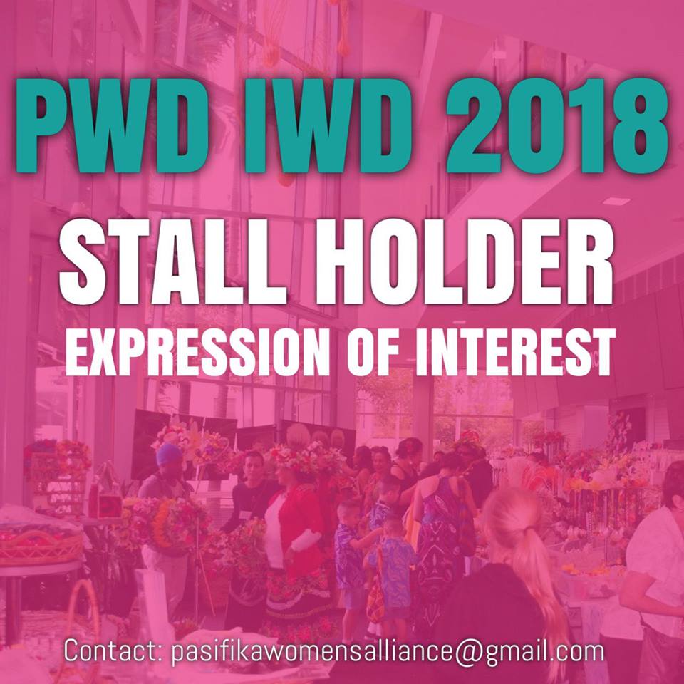 PWA IWD 2018 - STALLHOLDER EOI
